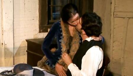 Beautiful MILF with Big Tits Fucked and Cumshot on Hairy Pussy by Vintage Huge Cock