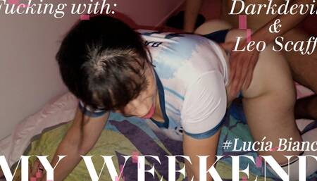 Weekend Threesome with Darkdevil & Leo Scaff