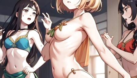 Kidzy Animates Wet and Messy Tight Pussy of Mature School Teacher, Kiyani having Small Tits showing to her Student