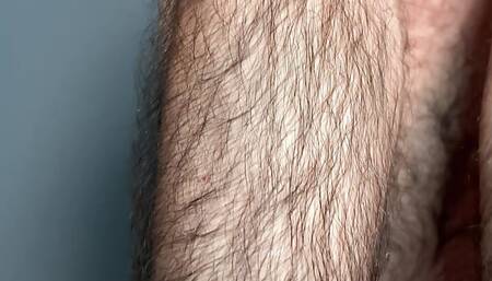 Earl demonstrate a striptease and shows off every part of his hairy body