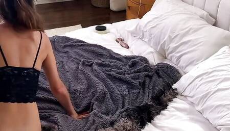 Romantic Woman-on-top Lovemaking & Closeup