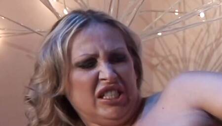 Sexy Busty MILF Ass Fucked Hard and Cumshot in Mouth by Big Amateur Cock