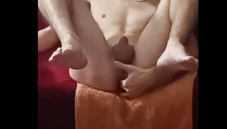 Boy masturbation first time anal