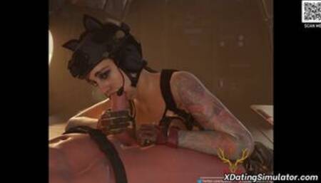 Hot 3D MILF fucking and blowjobs