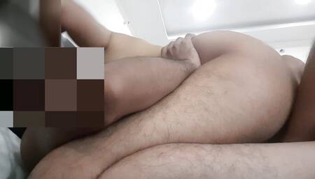 Hot Cowgirl Position Fuck with Sexy Girl and Having Her Boobs