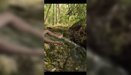 My First Time with My Big Ass Stepmom in the River