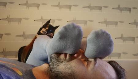 Dominant Catwoman Olena (From Ukraine) And Man In Bed - Russian Language - Full