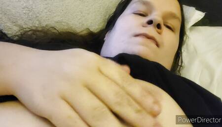 Trans girls bedtime masturbation