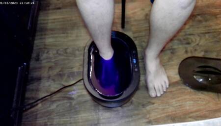 Barefeet Paraffin Wax Show AMSR Session