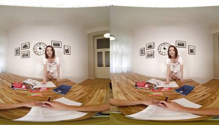 We Fuck On Our Study Date - Virtual Real Porn