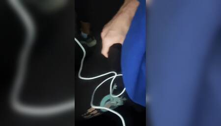 Jerking off Public
