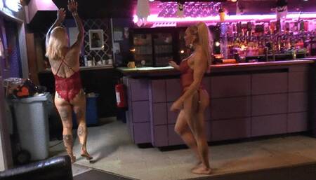 Maddie & Louise Barefoot Around Xtasia - Pt2