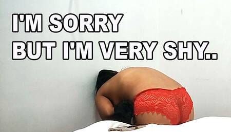 Shy Innocent Doesn't Like to Fuck with the Light on, but After Sucking Cock She Dares to Fuck