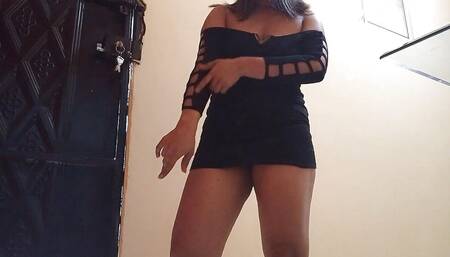 Beautiful Schoolgirl Tells Her Experience in the Fuck She Gave Her Teacher While She Tells It, She Excites Him and Masturbates D