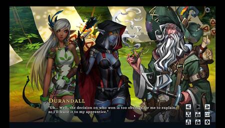 Best Elf Hentai Game Ep.1 Sexy Competition of Dark and Tanned Elf!