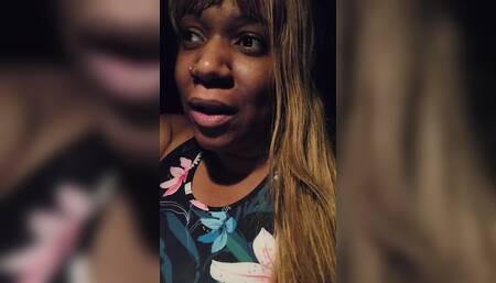 Dirty talking ebony