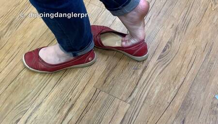Candid Flats Shoeplay - Paint Shopping Part 1