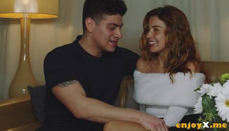 Agatha Vega, the temptress, tempts Japatron's son Carrera in a super-hot XXX scene, delivering the t