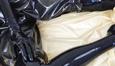 OnlyFans teaser - Latex rubberdoll enjoying layers of latex!