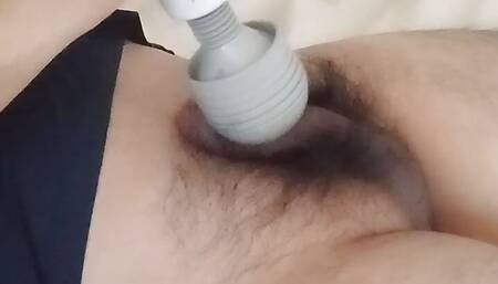 Even though I don't have an erection, I am forced to ejaculate with a powerful electric massage machine