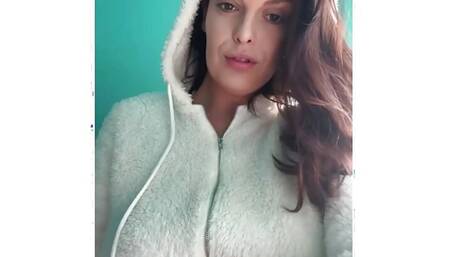 Will you strip me in the car as the snow falls?