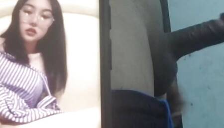 Handjob with hot girl