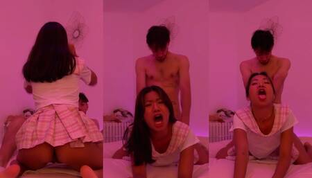 18 years old thai student fucked rough after school