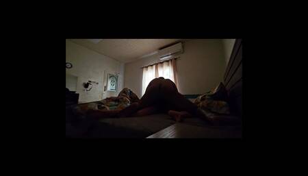 lovely girl takes a nice ride on a black cock and enjoys the orgasms