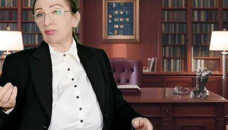 Bully controls the school principal and makes her do indecent things