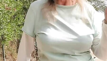 Busty GILF dance and strip compilation