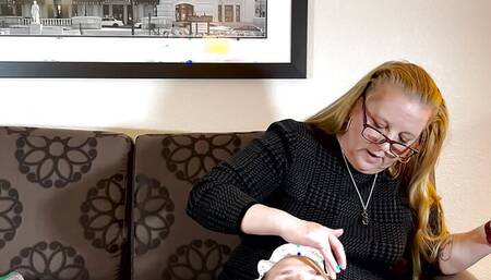 Makeup Transformation on Man Who Becomes Maid