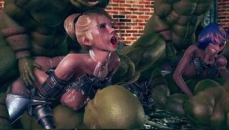 Female knight lose to monster ork - episode,26 Sorry, fixed!