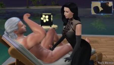 Geralt Hard Fucked Yennefer