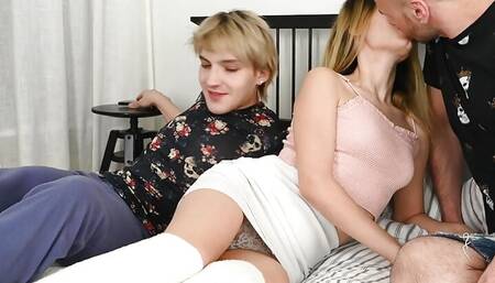 Carmen Rodriguez Wants to See Her Cuckold Take a Shot of Hot Cum Right to His Face