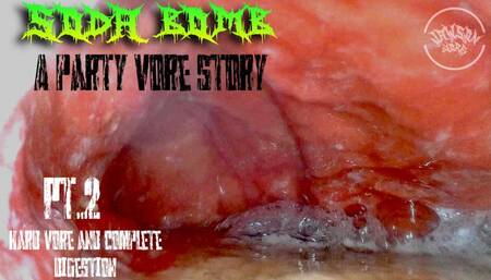 SODA BOMB part 2 - HARD VORE AND COMPLETE DIGESTION *censored version* (unaware X non-willing)