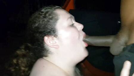 Youngenglishbbw - Sucking BBC Nata4sex outdoor pounding my ass