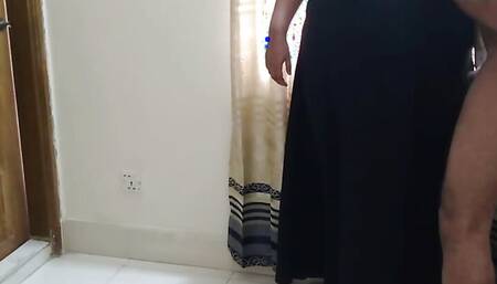 Boss Fuck Arabian Muslim Big Boobs & Huge Ass Burqa Hijab Wearing Sexy BBW Employee girl for promotion