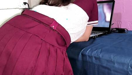 Indian College Girl Hardcore Fuck with Boyfriend After the School