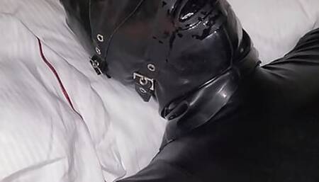 She likes to be filled in catsuit