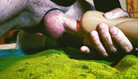 Cumming Deep Inside Masturbator