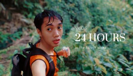 I got lost in the forest alone