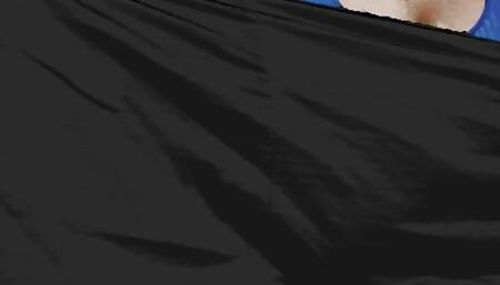 I started caressing my tit and pussy then he fucked me