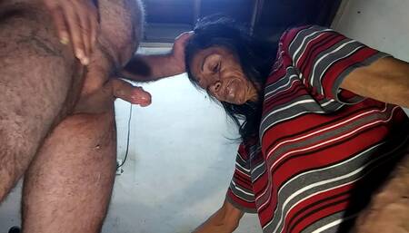 LUPITA'S 2nd TIME BLOWJOB - Working Hard For Hot Cum