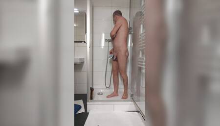 Shower before