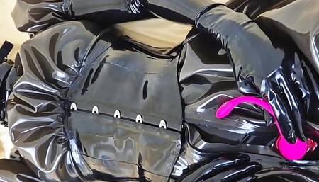 OnlyFans teaser - Latex fuckdoll is ready for use, sir!