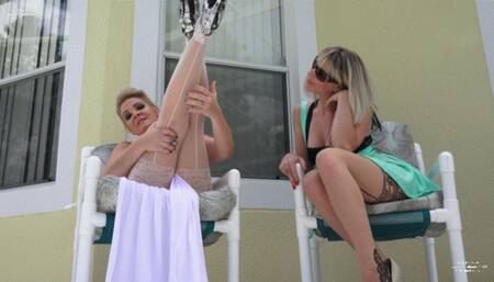 Whitney vs Vicky: Who has the Best Pantyhose