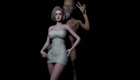 Young and Charming Housewife Fucked by Neighbour's Old Man.