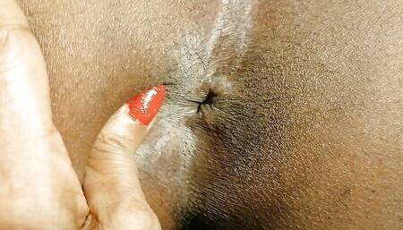 After a While Indian Lady Was Enjoying His Ass, Burning Lust and Fingering His Big Ass with Her Wet Cunt and Big
