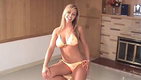 Angela 2 Scene 4 Beautiful blonde bikini model!