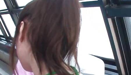 Yuwa Tokona wanks off with a Japanese magic wand - the best JAV!